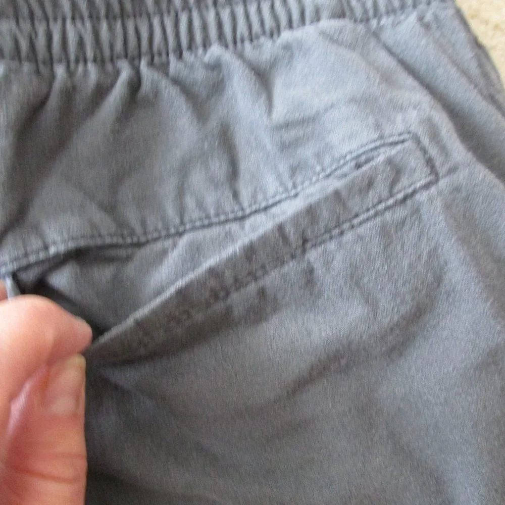 Old Navy Pull On Bermuda Shorts Youth Boys Small SP Dark Gray Elastic‎ Pockets